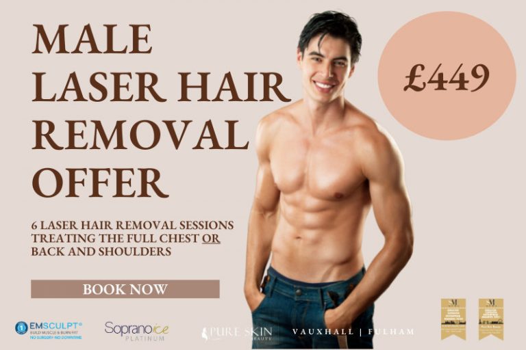 Special Offers - Male Laser Hair Removal - Pure Skin Beauty